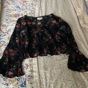 Ralph Lauren bell sleeve top